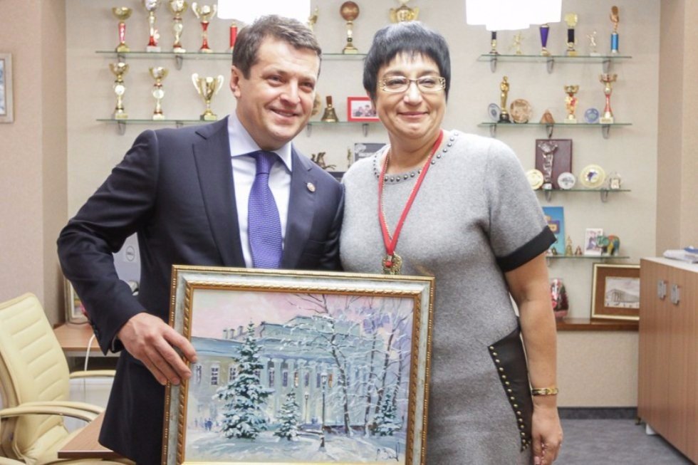 Mayor of Kazan Satisfied with Latest Dorm Renovations