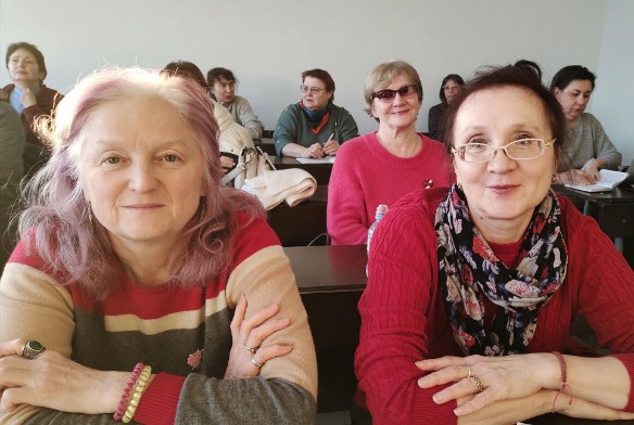 В рамках курса философии студенты элегантного возраста прослушали лекцию, посвященную метафизике любви В рамках курса философии студенты элегантного возраста прослушали лекцию, посвященную метафизике любви