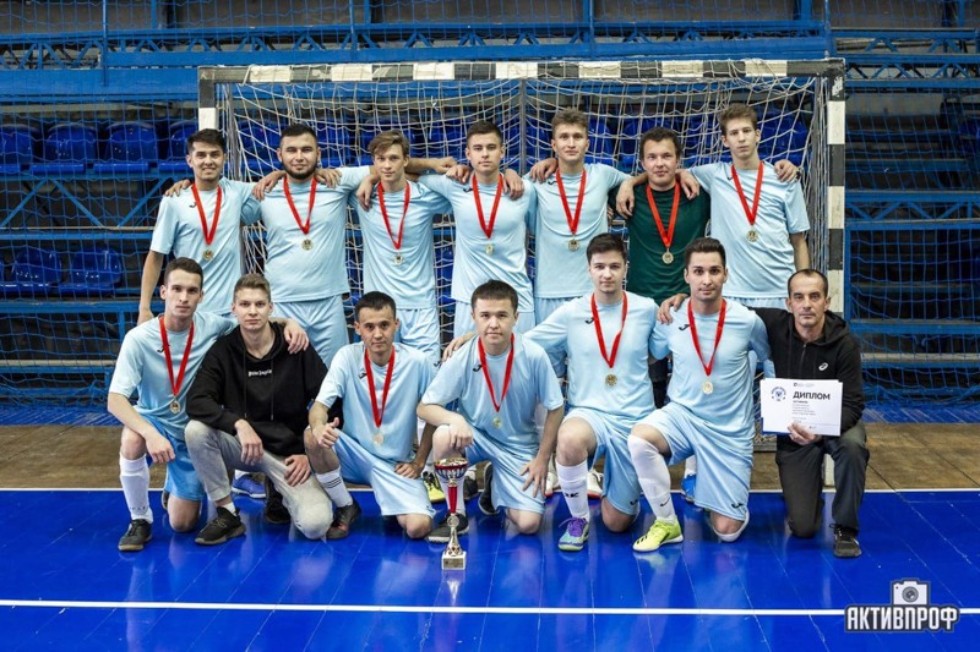 Победа на Спартакиаде КФУ по мини - футболу