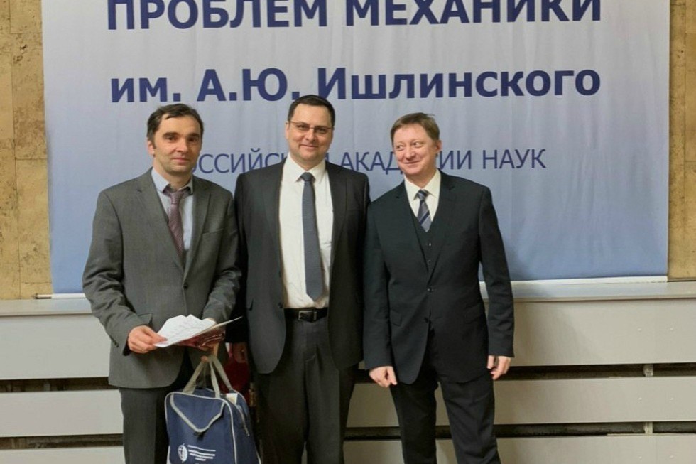 Professor of the Laboratory of intelligent robotic systems presented a paper on the Scientific Council on robotics and mechatronics of the Russian Academy of Sciences ,LIRS, ITIS, Scientific Council, Russian Academy of Sciences, robotics