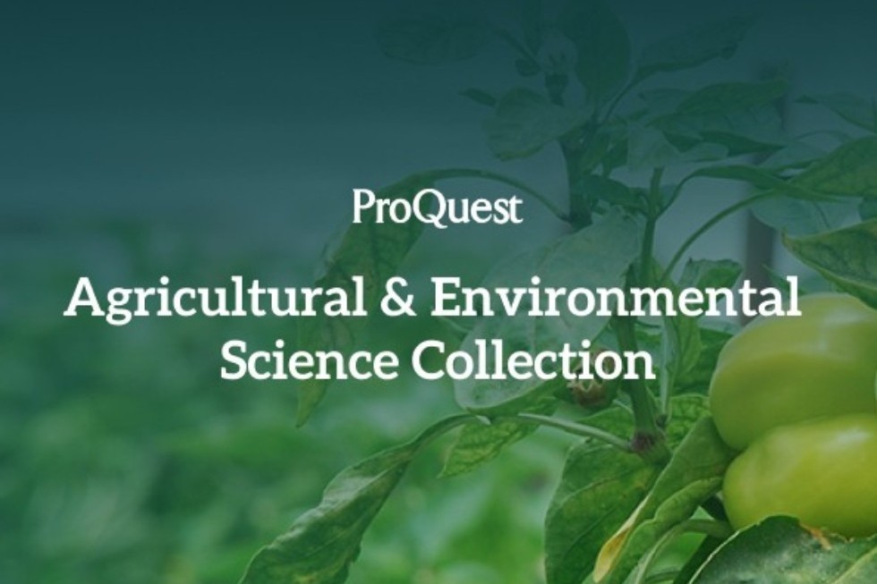 Открыт доступ к ProQuest Agricultural and Environmental Science Collection ,Елабужский институт КФУ