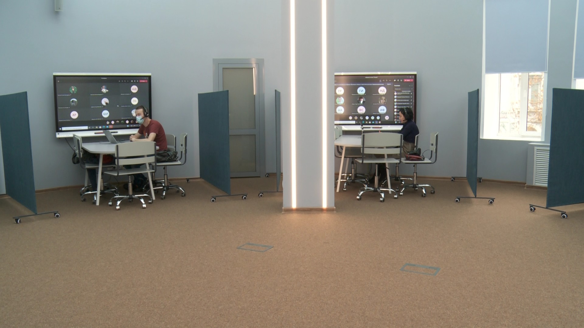 Cubicles for online teaching now available to educators Cubicles for online teaching now available to educators