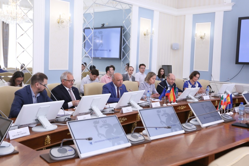 Rector Ilshat Gafurov met with Ambassador of Spain Ignacio Ibáñez Rubio