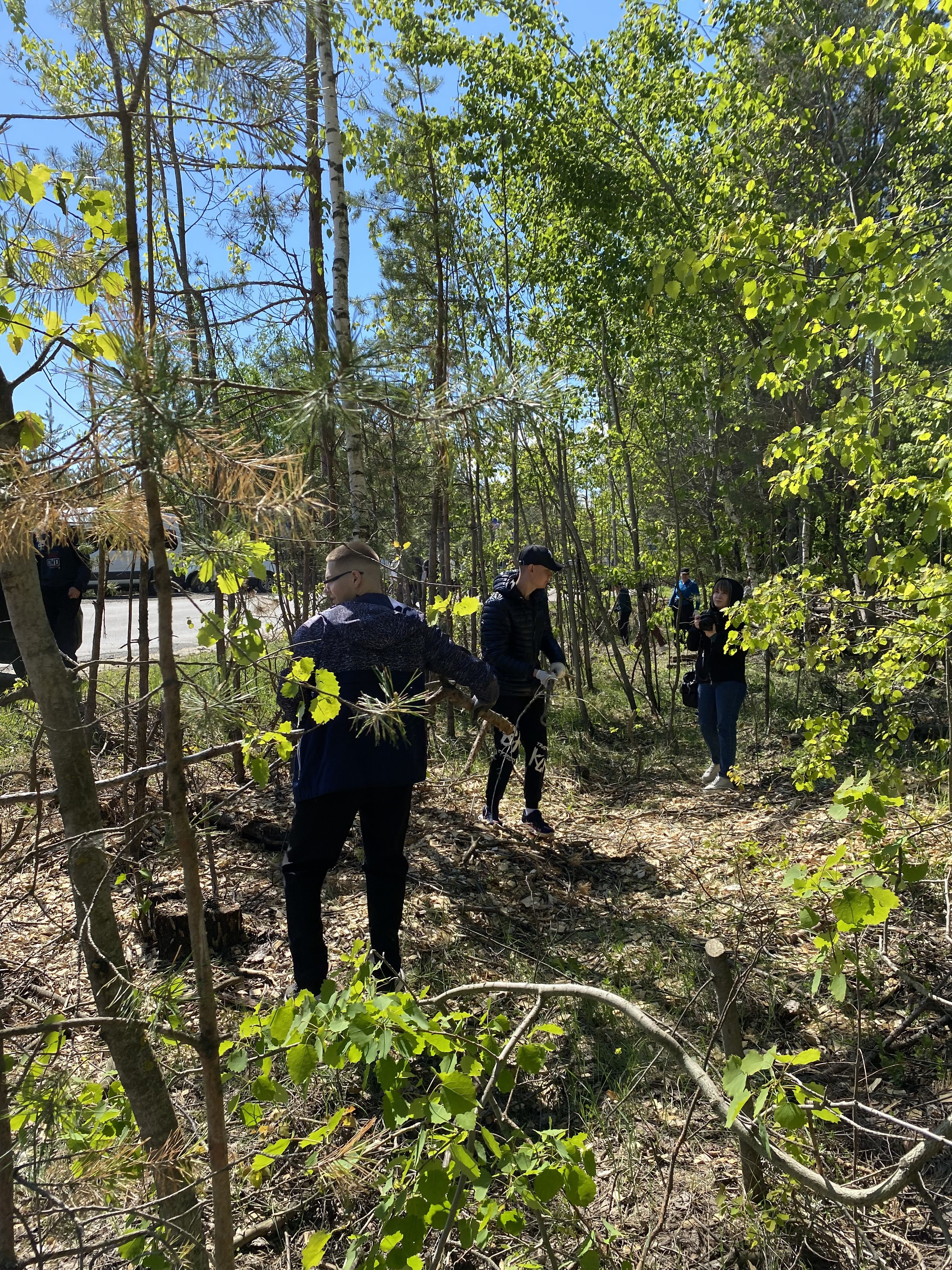 Участие студентов кафедры в акции 'Чистые леса Татарстана' Участие студентов кафедры в акции 'Чистые леса Татарстана'