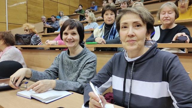 Слушатели Университета третьего возраста с большим интересом посещают лекции по истории Казани Слушатели Университета третьего возраста с большим интересом посещают лекции по истории Казани