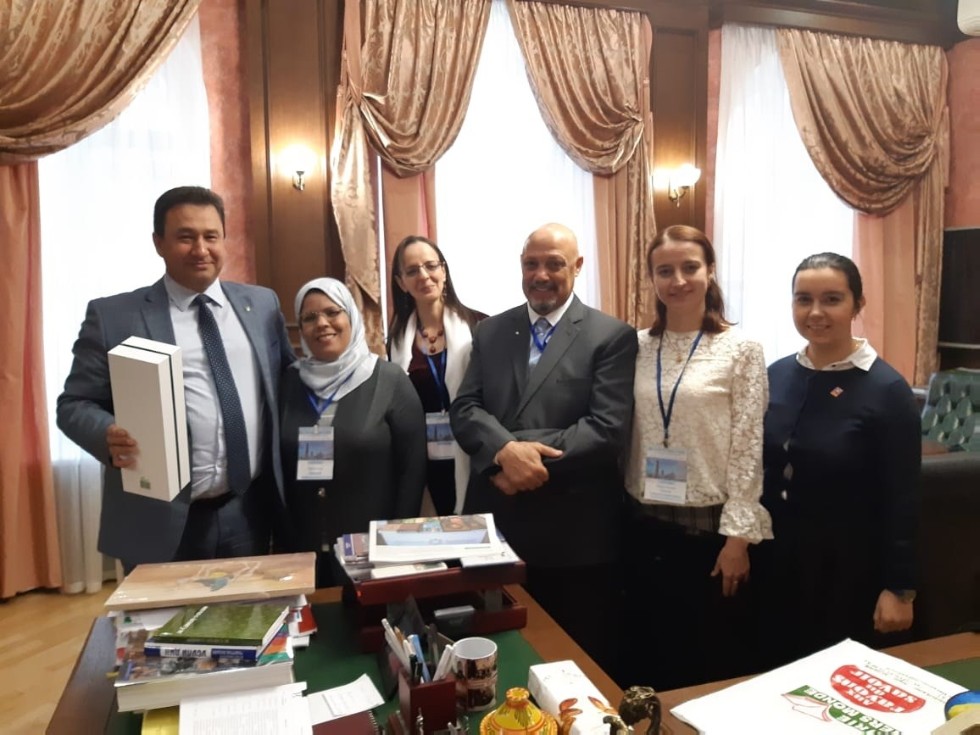 Алжирская делегация в КФУ Алжирская делегация в КФУ