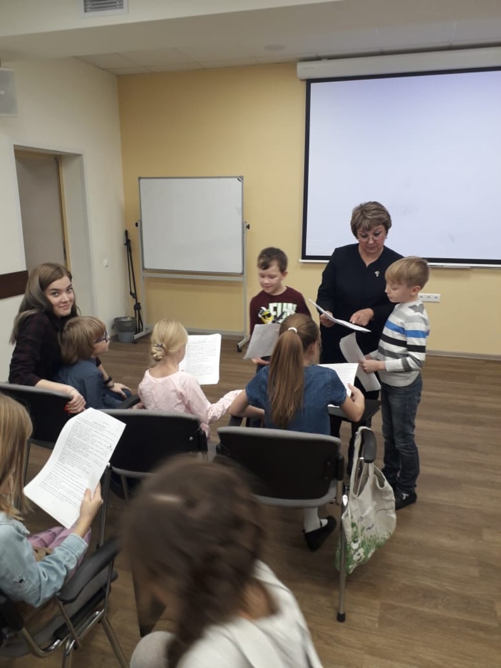 В детском театре КФУ 'Радуга' начались репетиции новогоднего спектакля о Буратино В детском театре КФУ 'Радуга' начались репетиции новогоднего спектакля о Буратино