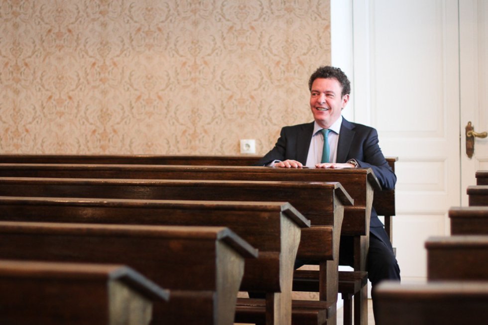 Spanish Embassy Counselor Alvaro De La Riva at Kazan University