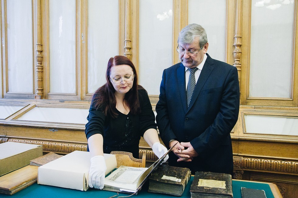 Kazan University visited by Head of Federal Archival Agency Andrei Artizov
