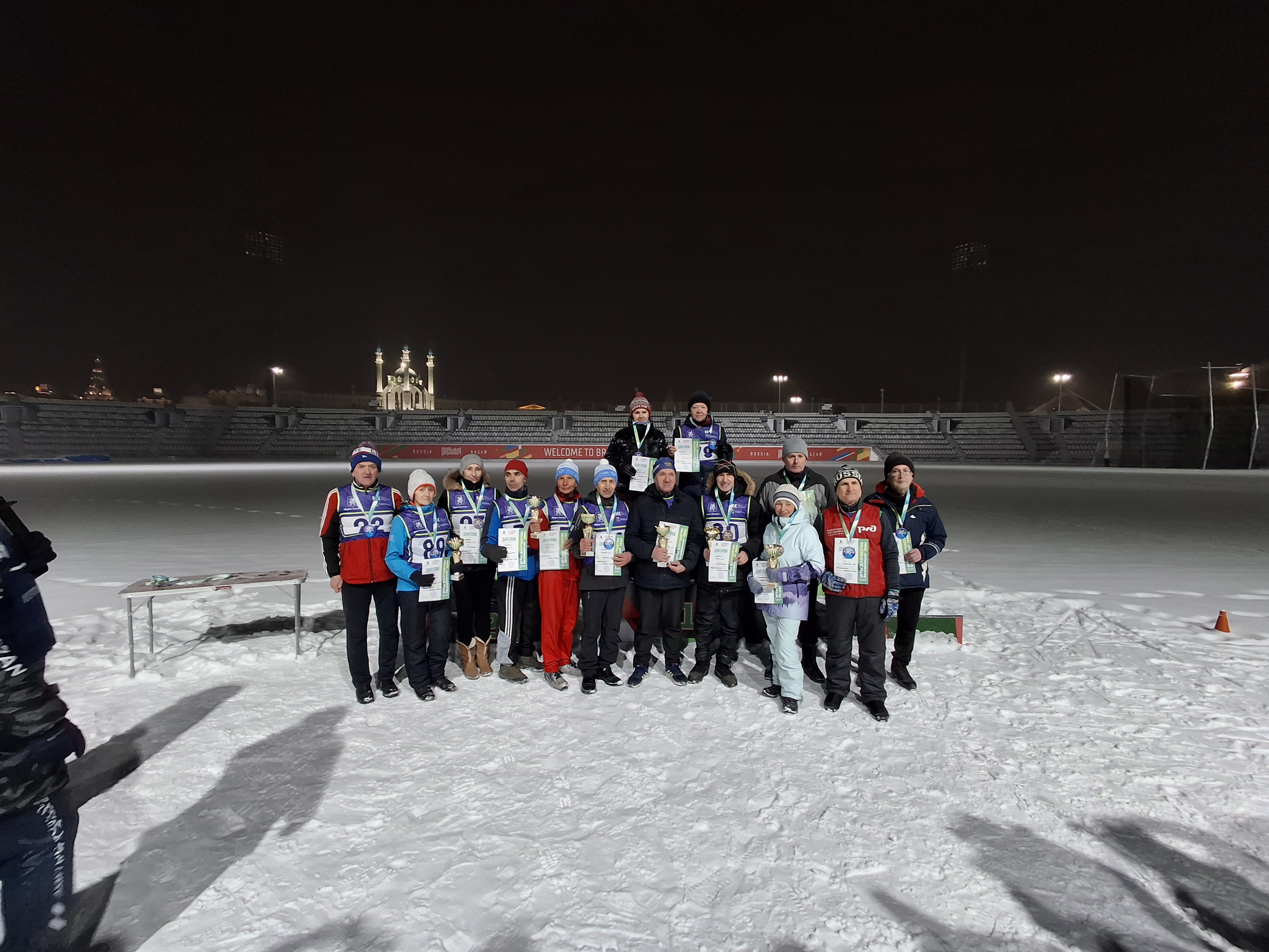 Команда ветеранов КФУ приняла активное участие в соревнованиях по лыжным гонкам Команда ветеранов КФУ приняла активное участие в соревнованиях по лыжным гонкам