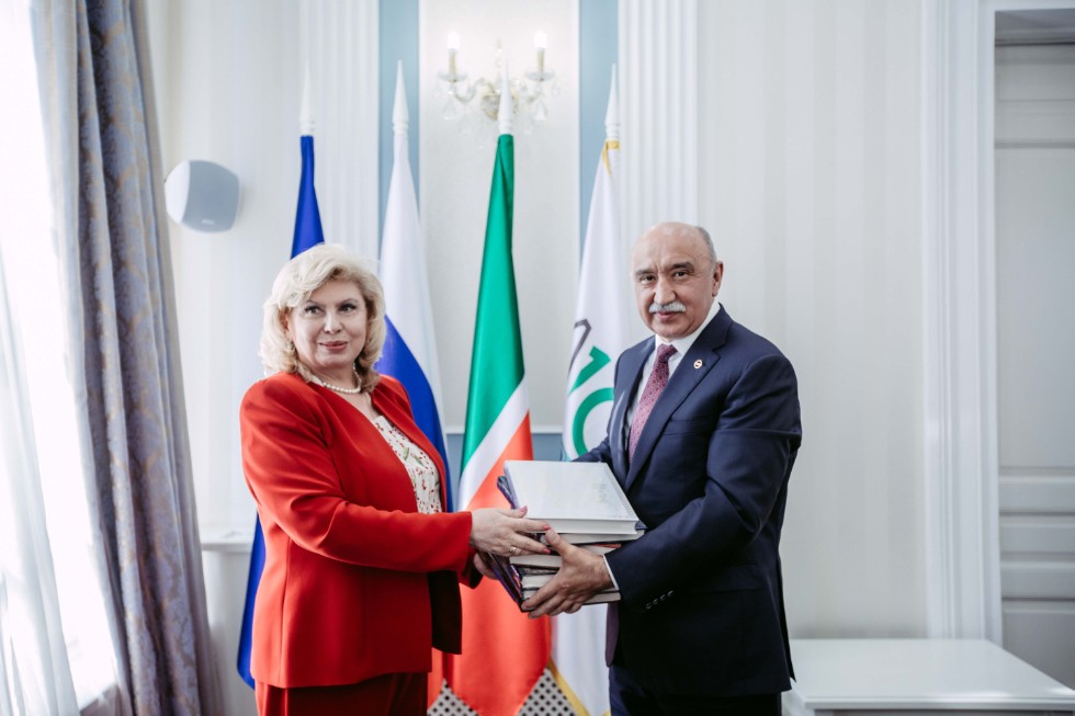 Rector Ilshat Gafurov held talks with Russia's Commissioner for Human Rights Tatiana Moskalkova Rector Ilshat Gafurov held talks with Russia's Commissioner for Human Rights Tatiana Moskalkova