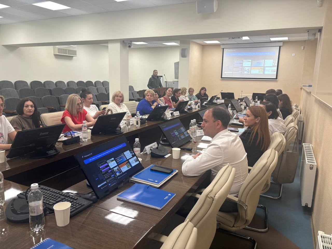 Meeting of the Institute with the staff of MAOU 'Lyceum-Engineering Center'.