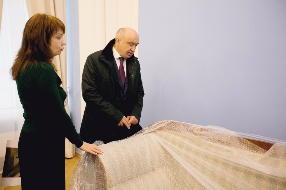 Final Inspection of the Lobachevsky Museum Held by Rectorate Final Inspection of the Lobachevsky Museum Held by Rectorate