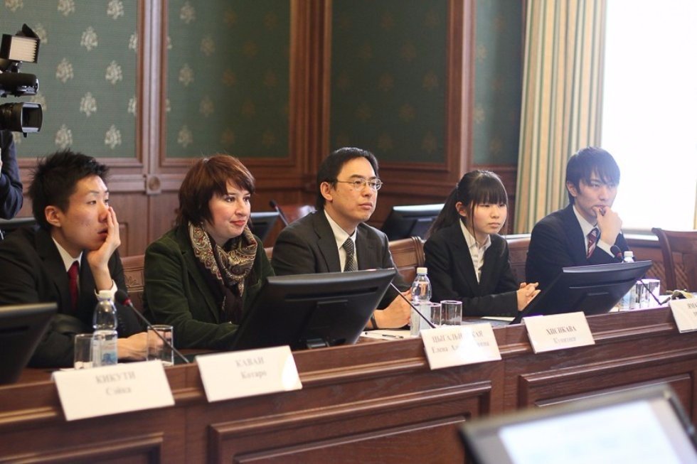 University of Tsukuba Delegation Arrived to Kazan University