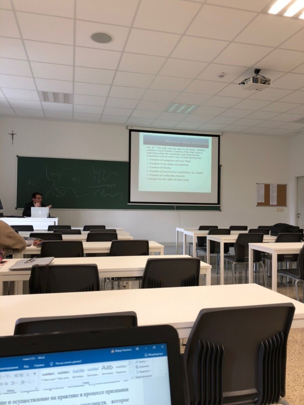 Магистрант Юридического факультета находился с исследовательским визитом в университете Деусто города Бильбао Магистрант Юридического факультета находился с исследовательским визитом в университете Деусто города Бильбао