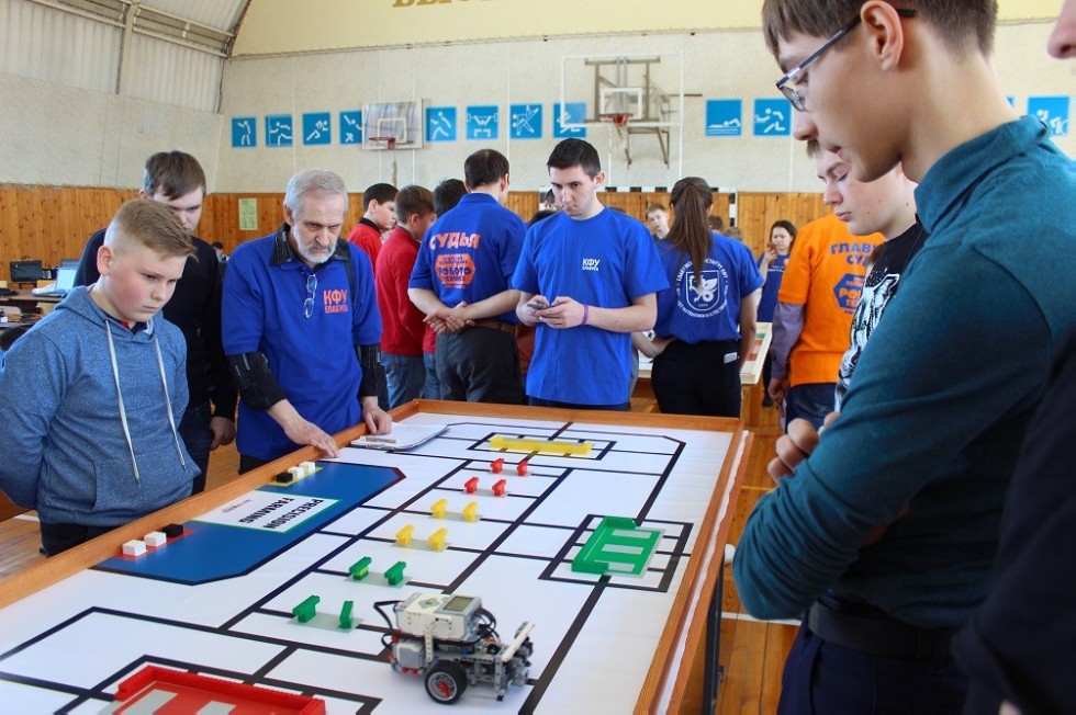 VIII Open Robotics Competitions in Yelabuga Institute of KFU