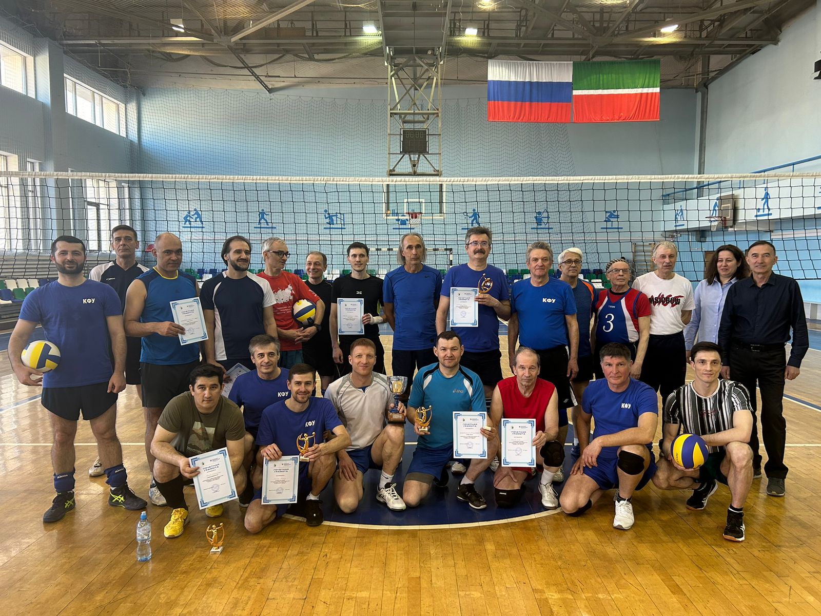 Состоялся 14-й турнир по волейболу среди сотрудников и выпускников Казанского университета на Кубок имени Ю.А. Кудрякова Состоялся 14-й турнир по волейболу среди сотрудников и выпускников Казанского университета на Кубок имени Ю.А. Кудрякова