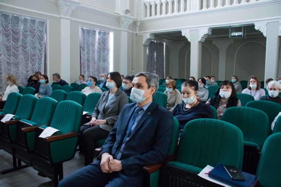 Итоги работы научных лабораторий заслушали на заседании Ученого совета Итоги работы научных лабораторий заслушали на заседании Ученого совета