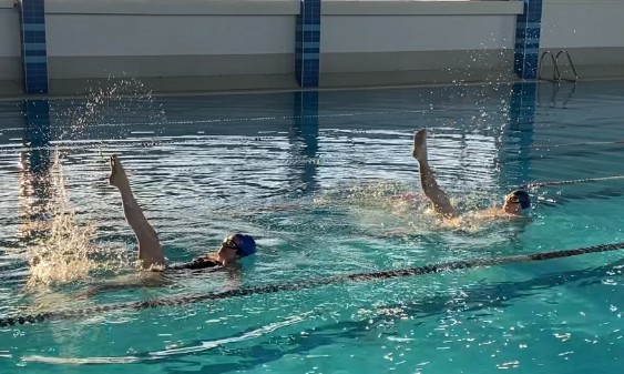 Предновогодний турнир по синхронному плаванию среди студентов третьекурсников ИФМиБ Предновогодний турнир по синхронному плаванию среди студентов третьекурсников ИФМиБ