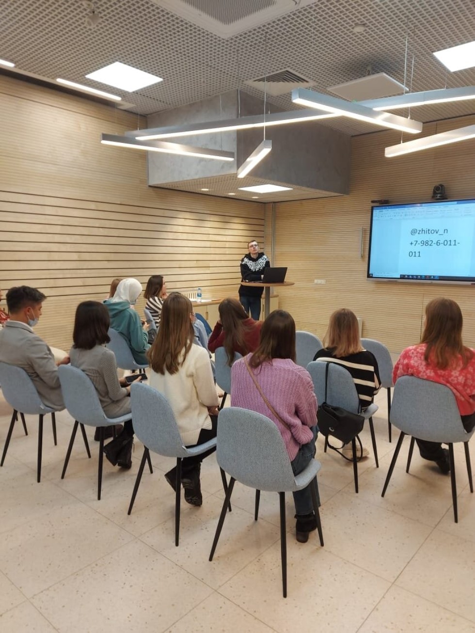 Заседание научного кружка Заседание научного кружка