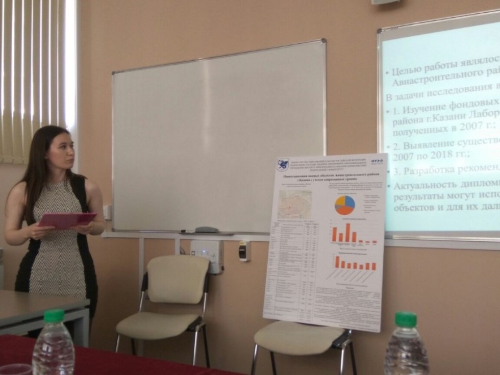 На кафедре природообустройства и водопользования ИУЭФ КФУ прошли защиты выпускных квалификационных работ бакалавров На кафедре природообустройства и водопользования ИУЭФ КФУ прошли защиты выпускных квалификационных работ бакалавров