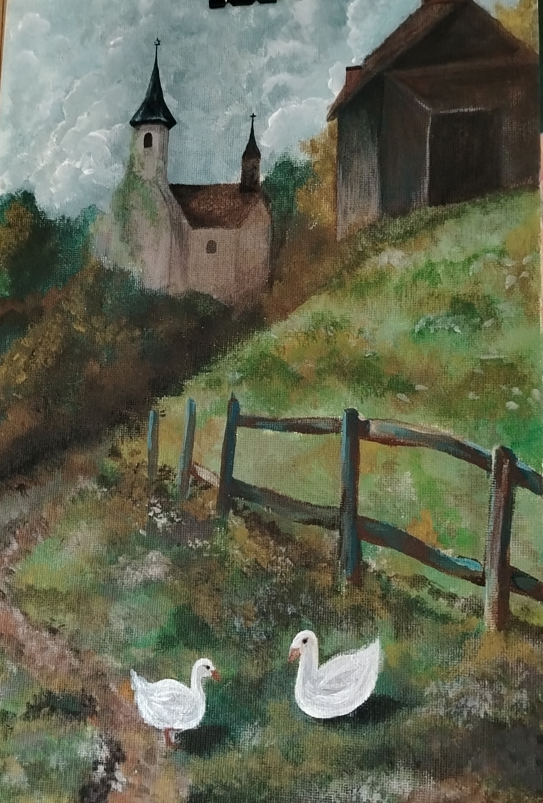 'Сквозь магический кристалл ?' 'Сквозь магический кристалл ?'