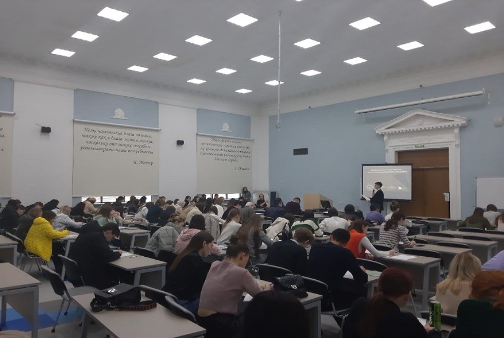11 октября в ИУЭФ состоялась Общероссийская образовательная акция 'Всероссийский экономический диктант'.