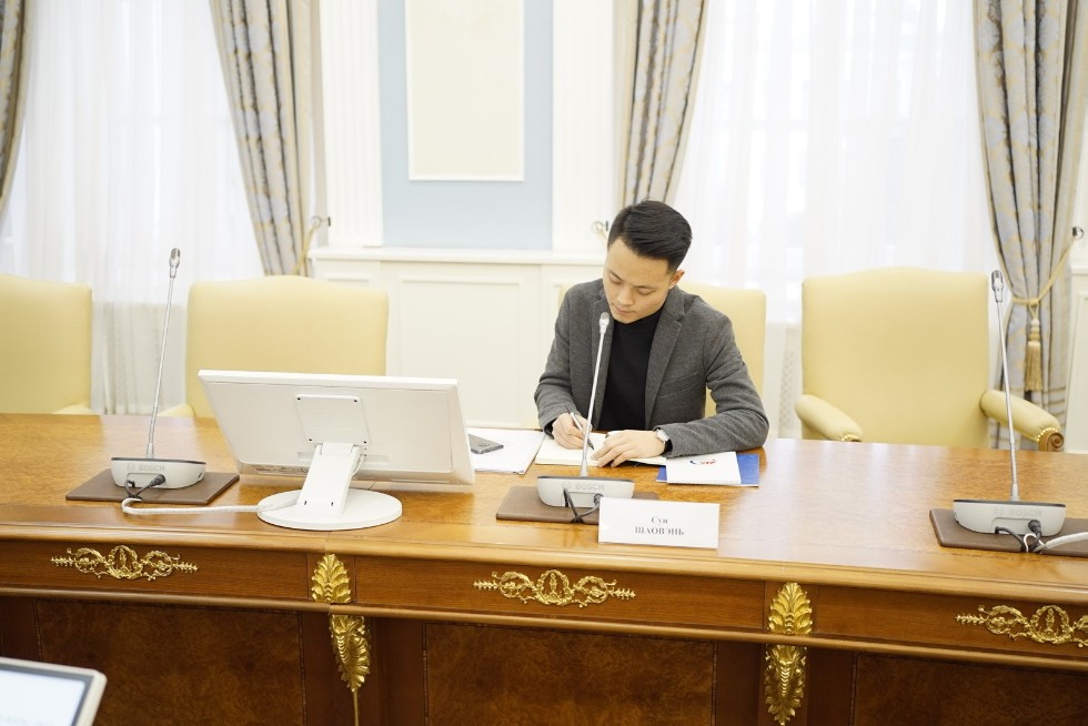 Kazan University attended by a delegate of Xi'an Jiaotong University