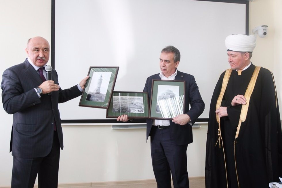 Delegation of the Muslim Board of Russia at Kazan University ,Lobachevsky Library, Rawil Gaynetdin, IIRHOS, Muslim Board of Russia