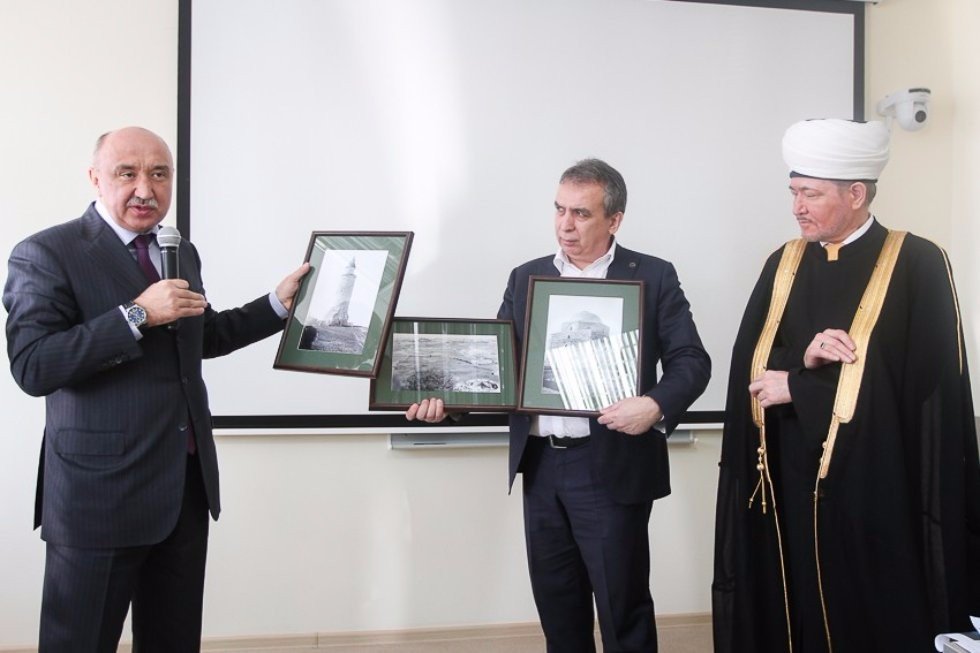 Delegation of the Muslim Board of Russia at Kazan University