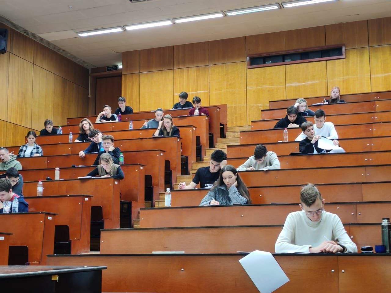 18 января в Институте физики прошла бесплатная проверка готовности к ЕГЭ по физике 18 января в Институте физики прошла бесплатная проверка готовности к ЕГЭ по физике