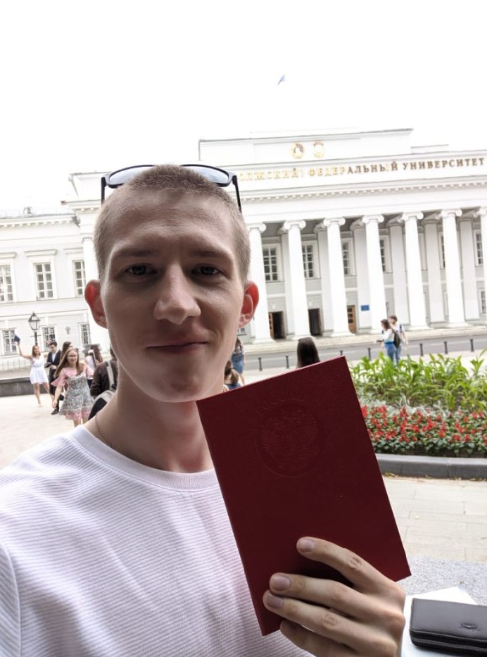 Выпускник Инженерного института Зарубин Денис проходит военную службу в Научной роте Технополиса ЭРА Выпускник Инженерного института Зарубин Денис проходит военную службу в Научной роте Технополиса ЭРА