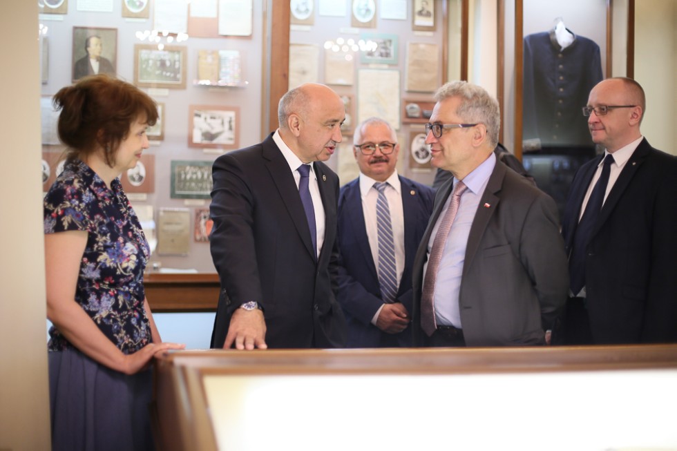Visit by Ambassador of Poland Włodzimierz Marciniak