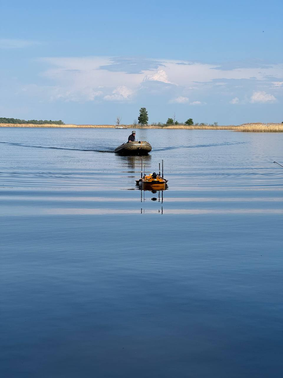 Проведены работы на водном участке полигона Карбон-Поволжье Проведены работы на водном участке полигона Карбон-Поволжье