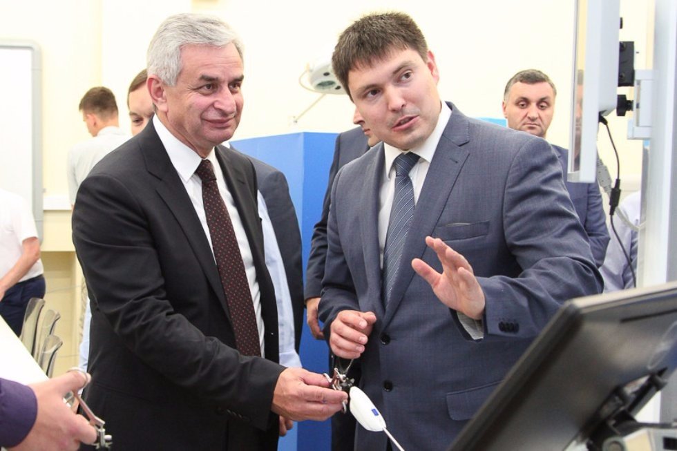 President of Abkhazia Raul Khadjimba Visits KFU
