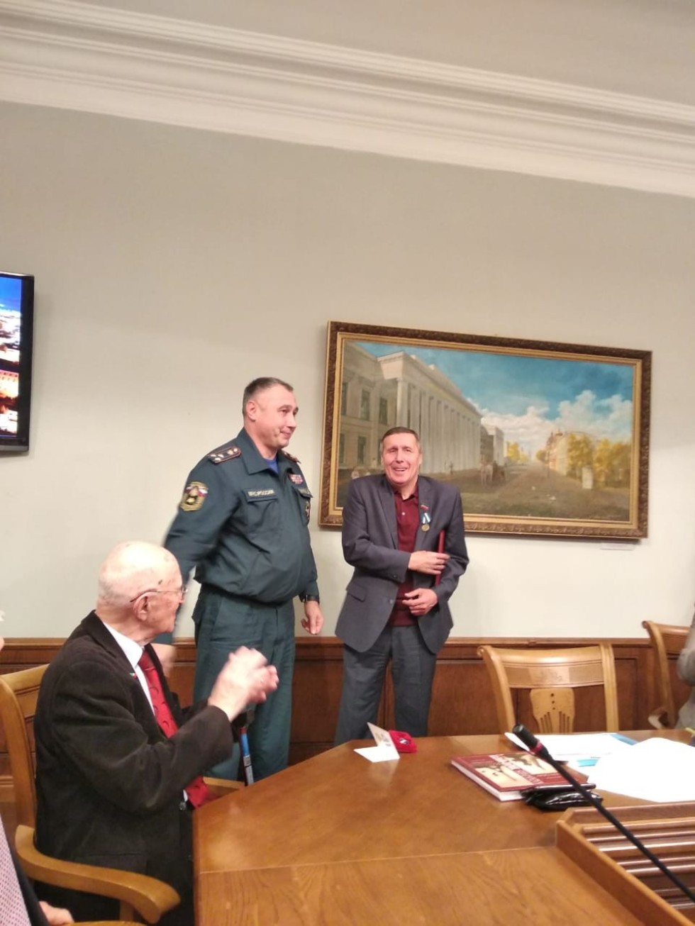 Преподаватель кафедры удостоен медали Преподаватель кафедры удостоен медали