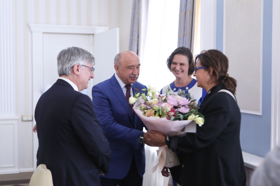 Rector Ilshat Gafurov met with Ambassador of Spain Ignacio Ibáñez Rubio