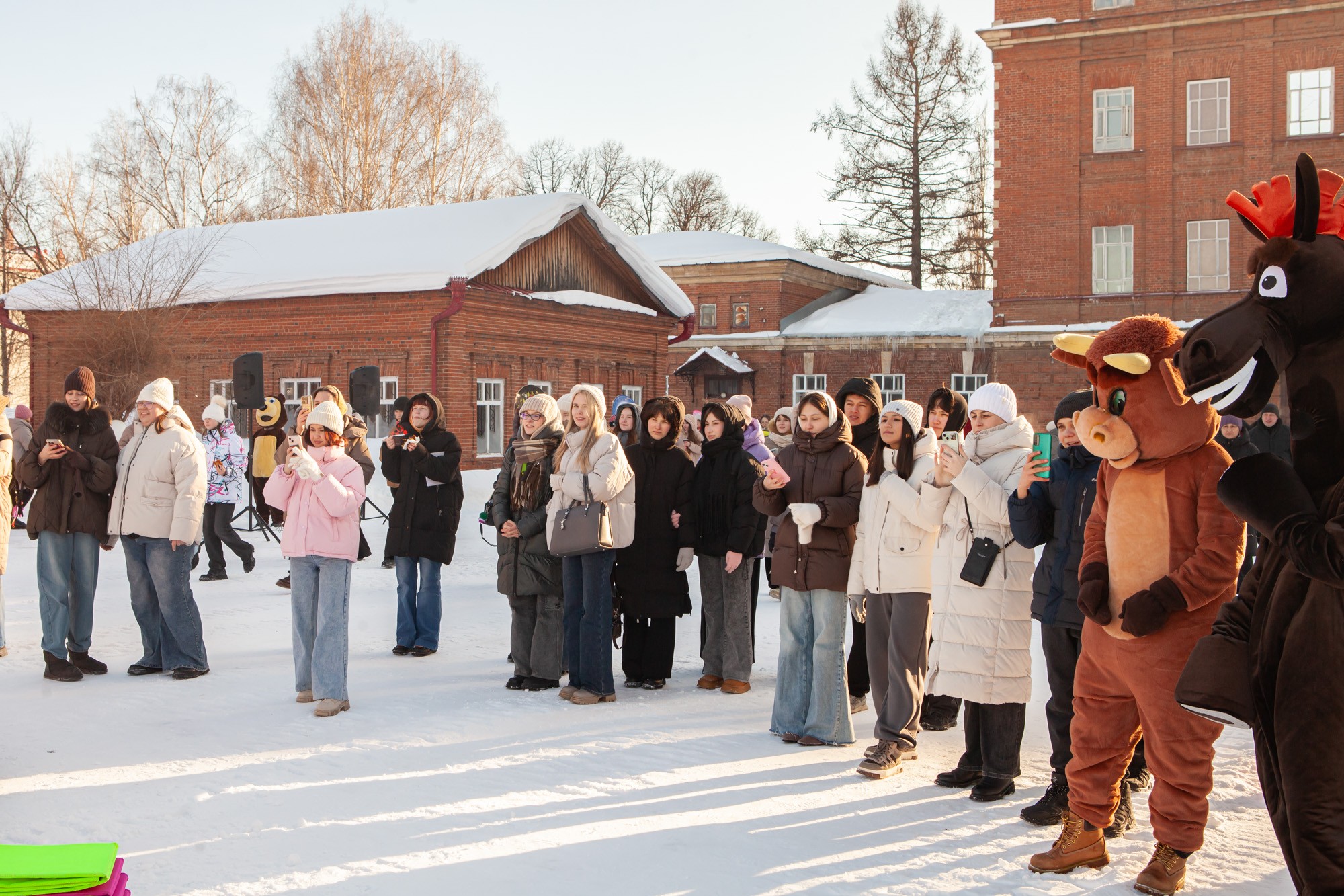Масленица в Елабужском институте КФУ: блины, игры и проводы зимы Масленица в Елабужском институте КФУ: блины, игры и проводы зимы
