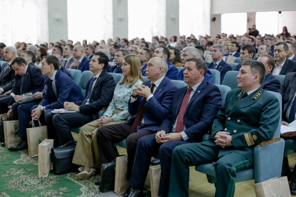 Kazan University showcased developments during annual review meeting of Ministry of Ecology and Natural Resources of Tatarstan ,President of Tatarstan, Ministry of Ecology and Natural Resources of Tatarstan, IES, IFMB, IGPT