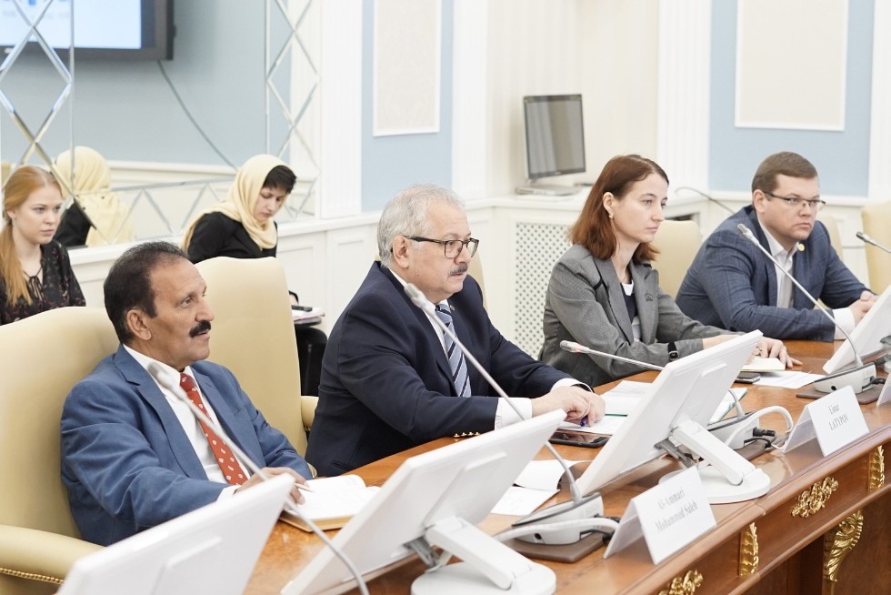 Visit by Ambassador of Egypt Ihab Ahmed Talaat Nasr