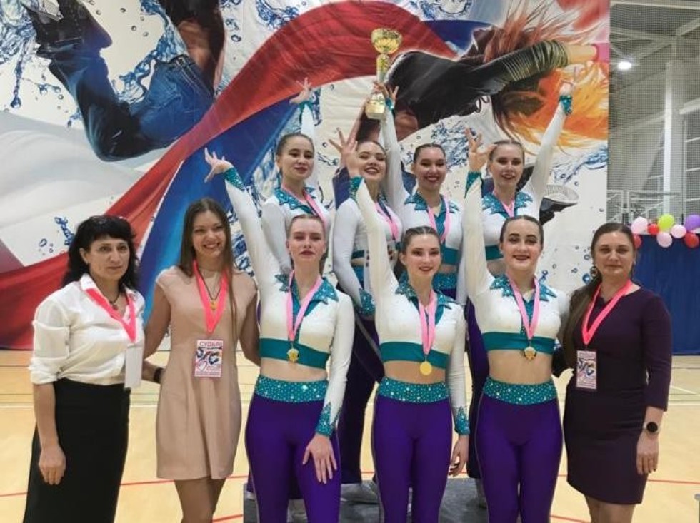 Two KFU teams triumphant in national fitness aerobics competition Two KFU teams triumphant in national fitness aerobics competition