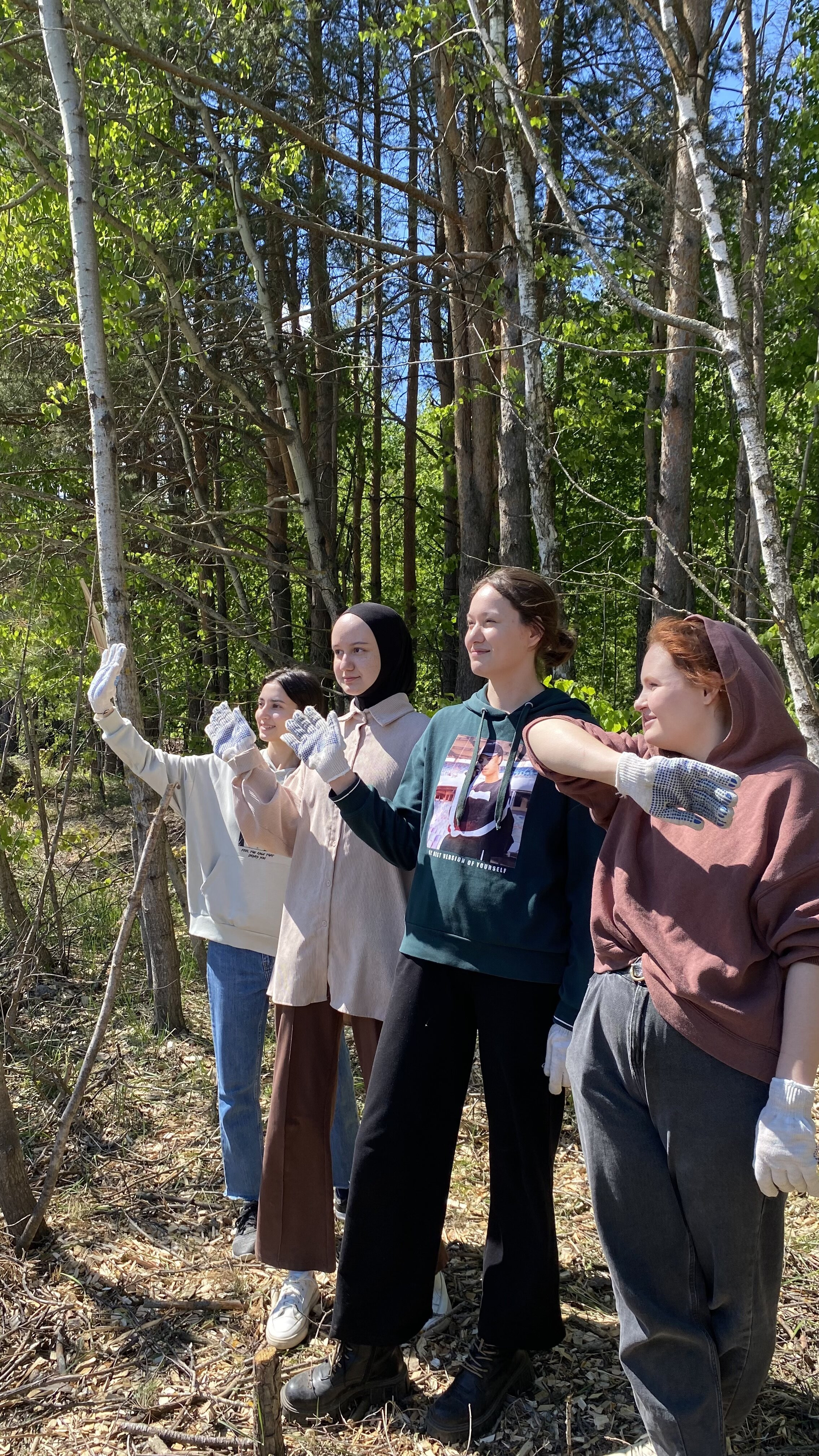 Участие студентов кафедры в акции 'Чистые леса Татарстана' Участие студентов кафедры в акции 'Чистые леса Татарстана'