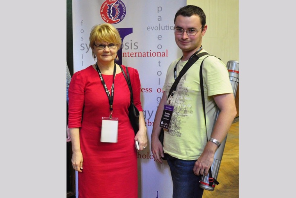 Профессор Бисерова Н.М. и Заботин Я.И. 4-й Международный конгресс по морфологии беспозвоночных ICIM-4 (4th International Congress on Invertebrate Morphology, 18-23 августа 2017 г.) в МГУ им. М.В.Ломоносова