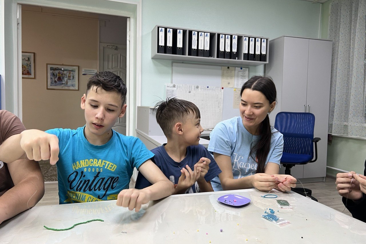 'Кафедра добра' провела мастер-класс для детей реабилитационного центра 'Астра' 'Кафедра добра' провела мастер-класс для детей реабилитационного центра 'Астра'