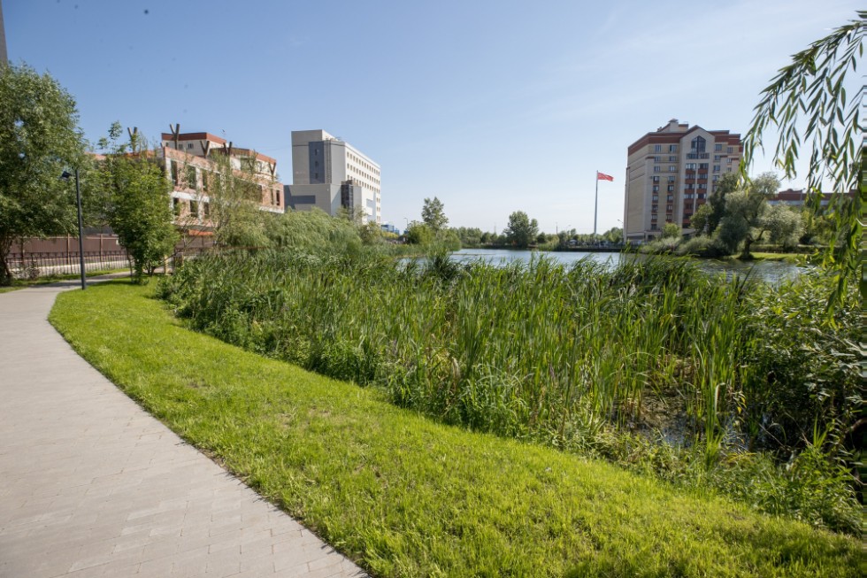 Environmental rehabilitation of Maryino Lake in Kazan completed