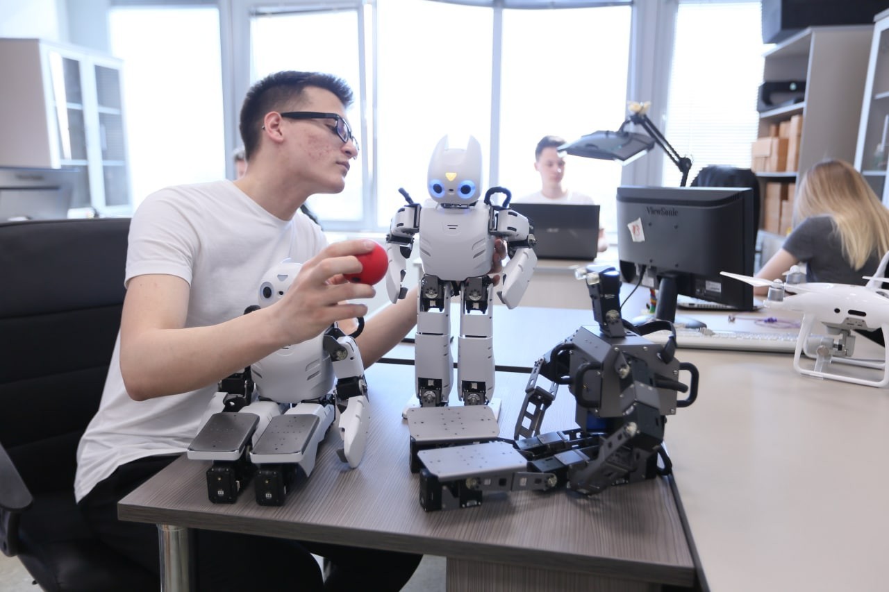 Students of Laboratory of intelligent robotic systems won in the competition for grant of the President of the Russian Federation ,LIRS, ITIS, robotics, competition for grant