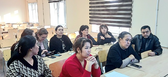 Scientific and methodological seminars were held for teachers and undergraduates of Kokand State Pedagogical Institute.