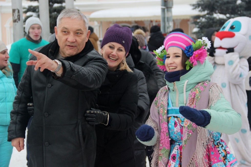 The students of Yelabuga Institute KFU celebrated Tatyana's day as a large-scale holiday.