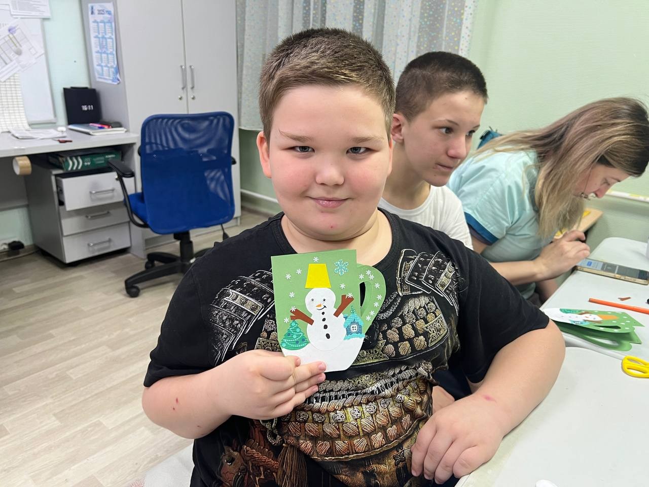 Волонтеры 'Кафедры Добра' Елабужского института КФУ провели творческий мастер-класс для детей с ОВЗ Волонтеры 'Кафедры Добра' Елабужского института КФУ провели творческий мастер-класс для детей с ОВЗ