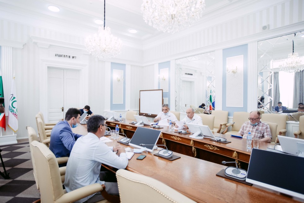 Rector Ilshat Gafurov negotiated with Rector of Bolgar Islamic Academy Daniyar Abdrakhmanov Rector Ilshat Gafurov negotiated with Rector of Bolgar Islamic Academy Daniyar Abdrakhmanov
